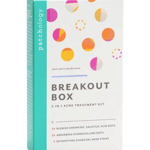 Patchology Breakout Box 3-in-1 Acne Treatment Kit